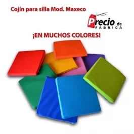 4 X Cojín Maxeco Para Silla Banquetera varios colores