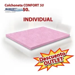 Colchonetas De Memory Foam Outlet (en Descuento) Individual