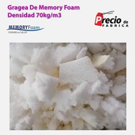 Gragea De Memory Foam Densidad 70kg/m3 (bolsa De 10kg)