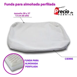 Funda Para Almohada Perfilada