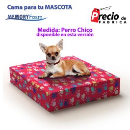 Cama De Memory Foam perro Chico