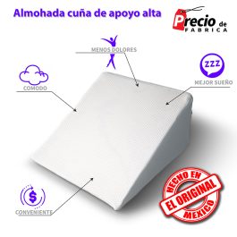 Almohada Cojin Multiusos Con Forma De Cuña Alta
