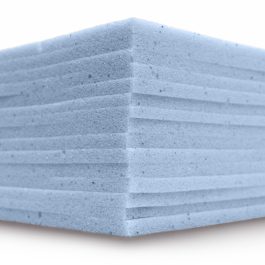 Lámina De Memory Foam Con Gel 70 Plus Azul