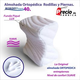 Almohada Ortopédica Memory Foam Rodillas Y Entrepierna Lux