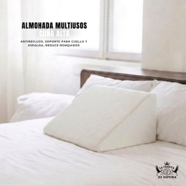 Almohada Cojin Multiusos Con Forma De Cuña Alta